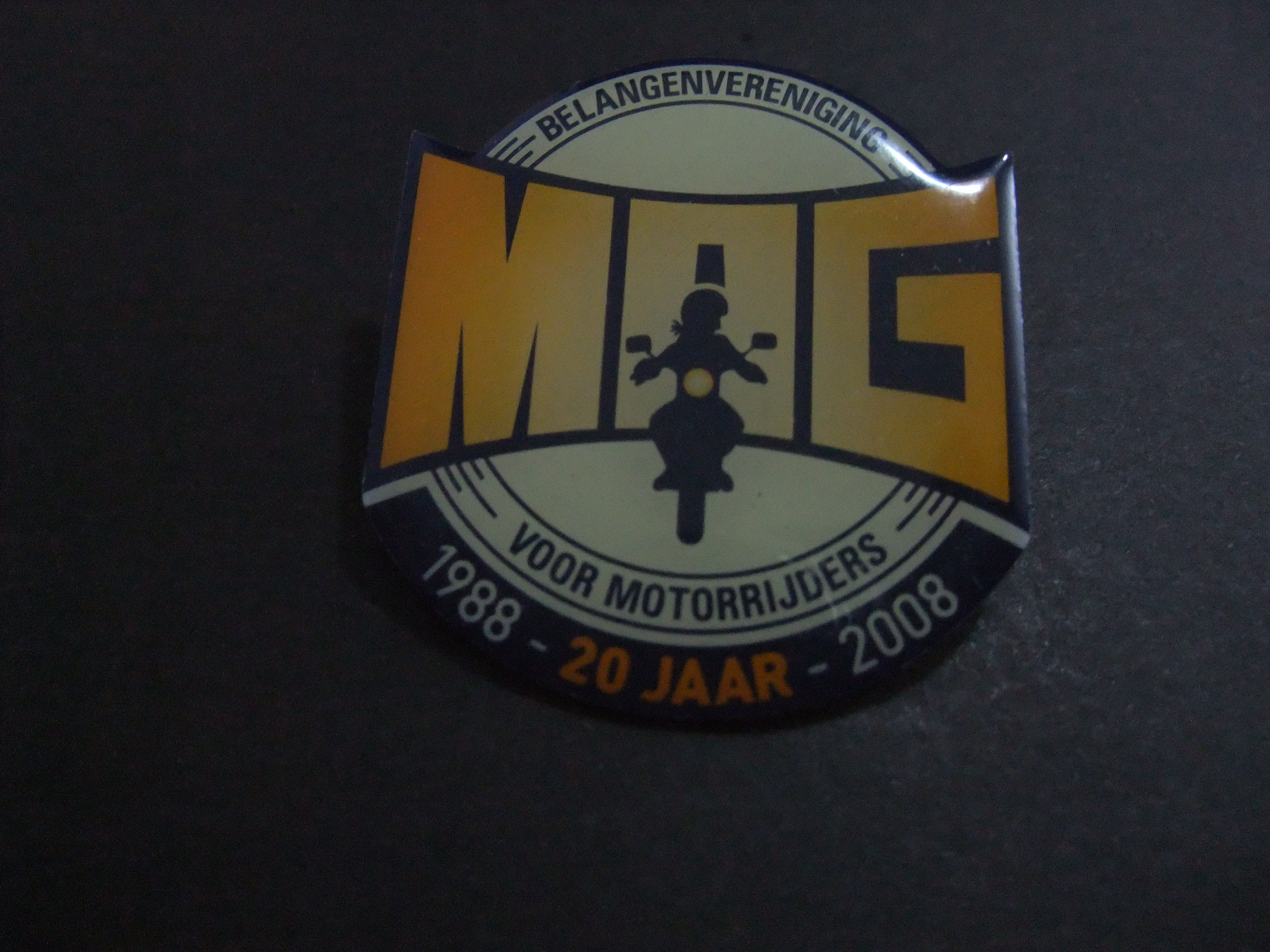 Nederlandse belangenvereniging van motorrijders ( MAG) twintig jarig jubileum